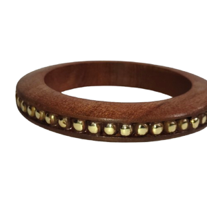 Ensemble de 5 bracelets empilables en résine - Bracelets géométriques hexagonaux multicolores avec incrustations décoratives cloutées, bijoux volumineux - Product Image 6