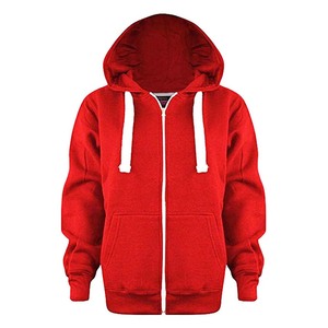 Sudaderas con Capucha de Forro Polar para Mujer, Lisas, con Cierre, Tallas Grandes - Product Image 5