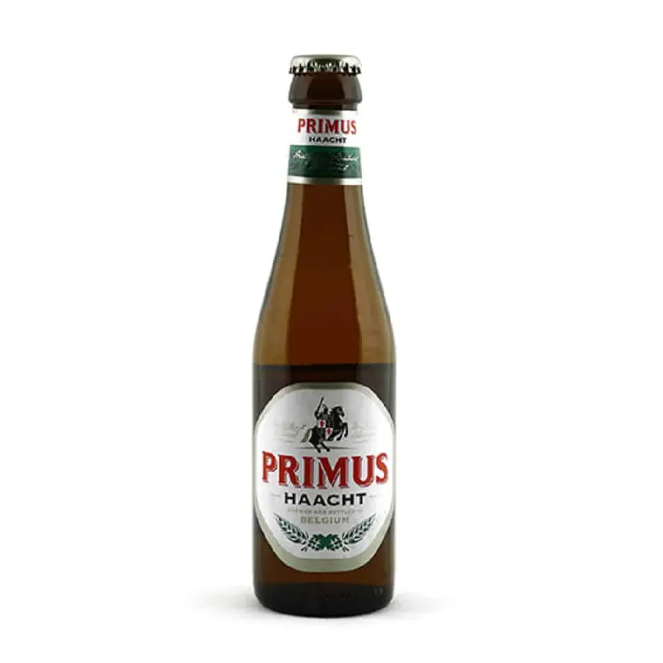 Bia Primus-Chai và lon/lon bia
