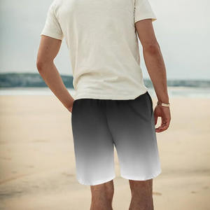 Pantalones cortos informales de verano para hombre de la mejor calidad, cintura elástica cómoda de secado rápido, poliéster transpirable, Spandex, lona de estilo único - Product Image 4