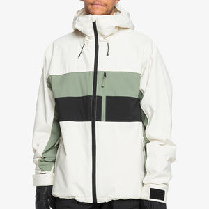 Chaqueta Impermeable Multicapa con Capucha para Hombre, Chaqueta de Lluvia de Alto Rendimiento con Características Resistentes a Cortes y al Viento - Product Image 1