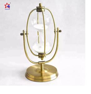 Ornements de décoration de sablier de temps Offre Spéciale compteur horaire en verre en métal créatif pour la décoration intérieure cadeau verre d'heure pour l'utilisation de bureau à domicile - Product Image 6