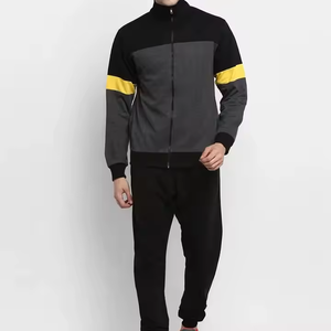 Chándales para hombre, chándal propio personalizado, ropa de entrenamiento para correr, chándal informal de invierno personalizado Oem para correr para hombre - Product Image 3