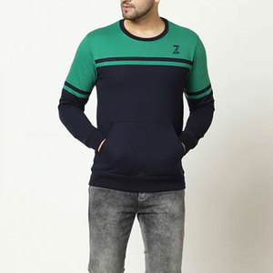 Vente en gros d'usine Meilleur prix Sweat-shirt décontracté pour hommes pour l'hiver Bas quantité minimale de commande Léger Motif solide - Product Image 4