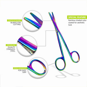 Top Quality Metzenbaum <b>Scissors</b> Blunt <b>Curved</b> Straight Blade 15 cm Titanium Coated Medical Surgical Metzenbaum <b>Scissor</b> - Product Image 4