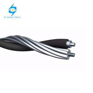 Câble Aluminio 8 6 2 AWG AL <span class=keywords><strong>Duplex</strong></span> Isolé <span class=keywords><strong>Duplex</strong></span> Triplex Quadruplex Service Drop Cable - Product Image 2