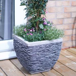 Macetas y Jardineras Apiladas de Piedra para Hogar y Jardín para Flores Decorativas - Product Image 4