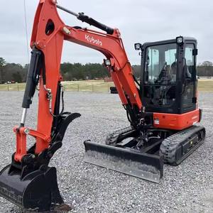 Mini pelle KX040-4 Kubota 2024 Le cylindre de poids de fonctionnement de 40 tonnes comprend la boîte de vitesses du moteur de la pompe à moteur - Product Image 6