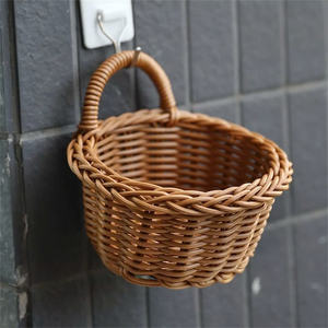 Meilleur prix Panier en rotin de cercle tissé à la main écologique Design de saule rustique élégant pour l'organisation quotidienne de la maison Fabriqué au Vietnam - Product Image 1