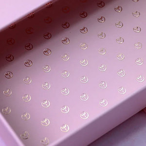 Caja deslizante de lujo de cartón rígido de impresión personalizada con embalaje de cajón de regalo de cuerda de cinta - Product Image 6