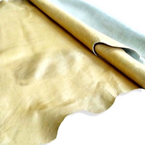 Cuir de chèvre véritable Chivas Gold Grain de qualité supérieure pour sacs à main et chaussures Produit de qualité supérieure - Product Image 1