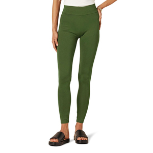 Pantalons de yoga en spandex et polyester avec logo personnalisé, legging, nouvelle arrivée, leggings pour femmes, taille haute, séchage rapide, respirant, sans couture - Product Image 1