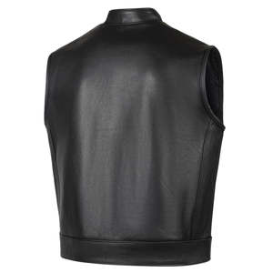 Ligero Super Calidad Top Trendy Hombres elegantes Chaleco de cuero real - Product Image 2
