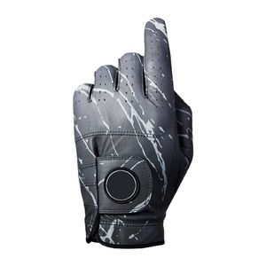 Gants de golf en cuir véritable pour hommes, main gauche et droite, gants de golf souples et respirants avec étiquetage de marque personnalisé - Product Image 4