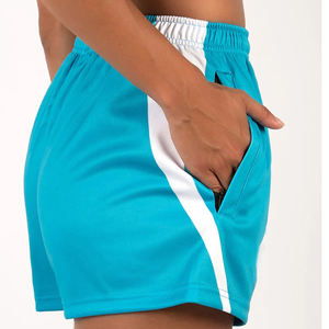 Short de basket-ball de haute qualité Short de sublimation Short de rugby pour femme vierge avec poches et fermeture éclair - Product Image 4