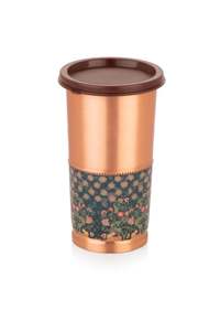 Gobelet en cuivre pur Verres approuvés par l'Ayurveda, élégants, durables et faciles à nettoyer pour un usage quotidien - Product Image 5