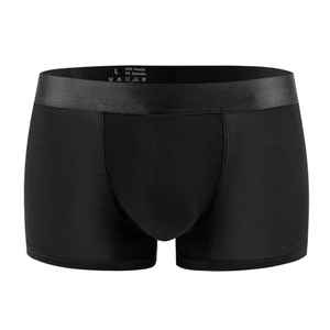 Calzoncillos bóxer de tiro alto para hombre, cómodos, suaves, de algodón, poliéster, licra, logotipo personalizado, letras estampadas transpirables, Pakistán - Product Image 1
