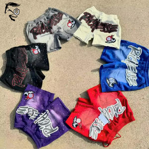 Pantalones Deportivos Personalizados para Hombre, Unisex, de Alta Calidad, de Felpa/Algodón, con Estampado Puff, Cintura Elástica, Secado Rápido y Transpirables - Product Image 3