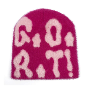 New Style Breathable Cotton <b>Beanie</b> Hats with 3D Embroidery Best Quality Winter <b>Beanies</b> for Unisex - Product Image 1