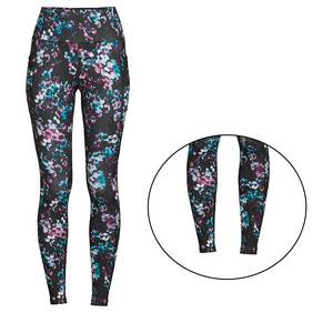 Leggings Deportivos para Mujer, Diseño Estampado, Cintura Alta, Sin Costuras, para Yoga y Fitness, Spandex/Nailon/Algodón, Antibacterianos - Product Image 6