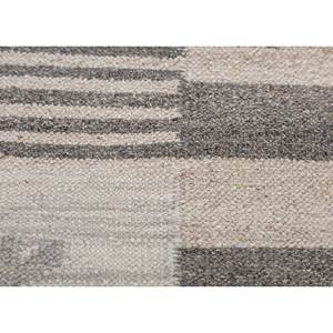 Reversible Bedouin Blue Flat Weaves Wool & Viscose <b>Rugs</b> Patchwork Design for Home Use-Adwv-13061 - Product Image 3