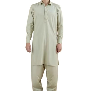 Precio al por mayor más vendidos hombres Shalwar Kameez nuevo diseño de alta calidad de moda hombres Shalwar Kameez personalizado OEM - Product Image 1