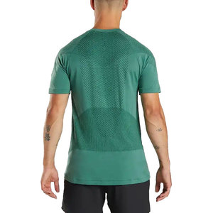 เสื้อยืดสำหรับผู้ชายเสื้อยืดพิมพ์ลายพิมพ์ซับลิเมชันที่ดีที่สุดสำหรับใส่เล่นฟิตเนสเข้ายิมโลโก้ออกแบบได้ตามต้องการ - Product Image 2