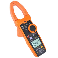 Meteran puncak PM2028B T-RMS pintar Digital meteran jepit 6000 hitungan AC