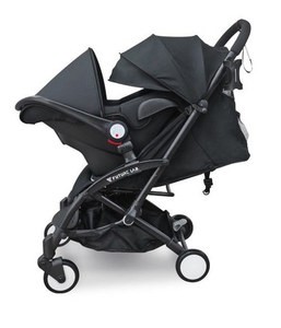 Hot bán Trọng lượng nhẹ Linen xe đẩy em bé di động nhỏ Gấp thiết kế tự đứng tựa lưng ngả mang kéo thanh cho thành phố - Product Image 5