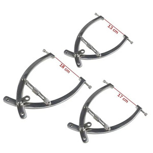 Pinzas de Tracción Cervical Manuales Virelza Surgicals con Certificación CE Clase I para Uso Hospitalario, Grandes, Ajustables, de Acero Inoxidable Quirúrgico - Product Image 3