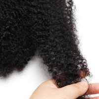 Cheveux Humains Vierge Naturels Afro Kinky Frizzés pour Tresses et Dreadlocks