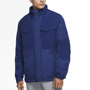 Chaqueta Anorak con logotipo personalizado para hombre Chaqueta cortavientos y lluvia de nuevo diseño con poliéster tejido de bloque de color para invierno - Product Image 6