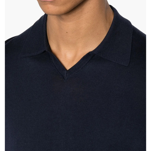 Alta calidad 100% algodón hombres para camisetas de polo precio de fábrica al por mayor tejido fino diseño personalizado estampado suave transpirable corto - Product Image 2