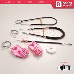 Kit de réparation de lève-vitre avant droit BWR5043 pour Superb MK2 B6 3T 3T4 3T5 2008-2015 5 portes 3T0837402 - Product Image 3