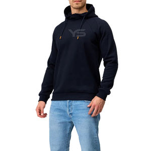 Men's <b>Black</b> Color <b>Hoodie</b> Plus Size Men's Sweatshirts & Hoodies With Multi Color Option - Product Image 2