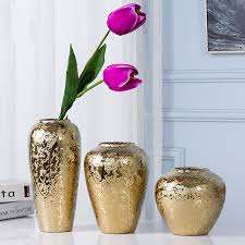 Vase à fleurs en acier inoxydable de haute qualité avec finition en nickel Design moderne pour les fêtes de fiançailles Prix de gros - Product Image 3
