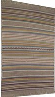 Tapis en laine tissée plate de la région de Sindh, réversible, haute qualité, adapté aux animaux domestiques, épaisseur 5-7 mm, pour salon, chambre à coucher, chambre d'amis, usine
