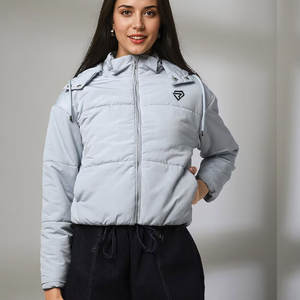 Recién llegado, chaqueta acolchada para mujer, técnica con estampado de piel de oveja, último diseño, ropa de calle de invierno, chaqueta de burbujas, nuevo estilo para mujer - Product Image 1