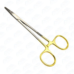 Soporte de aguja Derf Serraciones longitudinales Instrumentos médicos quirúrgicos de acero inoxidable Soporte de aguja Derf 12cm - Product Image 4