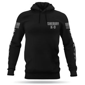 Sudaderas con capucha de rendimiento para hombre Diseño de Jersey clásico con mangas largas para invierno Gimnasio Entrenamiento físico SHERIFF K9 Sudadera con capucha - Product Image 1