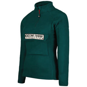 Musthave Quarter Zipper Modern Fit <b>Lightweight</b> Classical Fleece <b>Jacket</b> For <b>Women</b> Comfortable Front Pocket Travelwear <b>Jacket</b> - Product Image 6