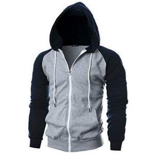 Nouvelle Arrivée - Blouson Bomber Homme à Capuche Coupe-Vent et Imperméable en Laine/Polyester, Fermeture Éclair Unie, Col Montant - Vestes d'Hiver - Product Image 1