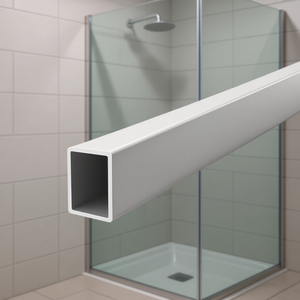 Perfil de Compensación Rectangular Universal de 2x4cm para Mamparas de Ducha y Cortinas de Ducha - Product Image 3