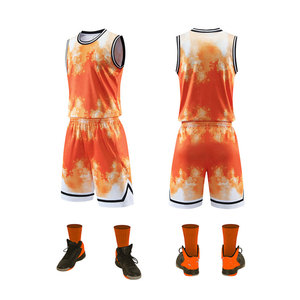 Meilleure qualité 100% maillot de basket-ball en polyester sur mesure vêtements de sport blancs uniforme de basket-ball respirant - Product Image 1