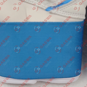 Gants de frappeur de baseball Manchette longue Blanc Bleu Cabretta Cuir Gants de baseball très durables - Product Image 6