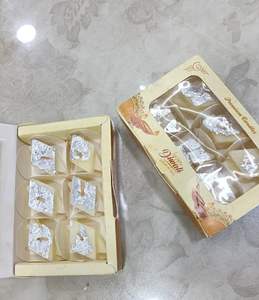 เทียนขี้ผึ้งถั่วเหลือง100% พรีเมี่ยมแรงบันดาลใจจากคาจู katli อินเดียหวานไร้ควันติดทนนานสำหรับตกแต่งบ้านวันวาเลนไทน์ - Product Image 1