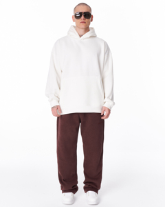 Pantalones de correr de algodón pesado de alta calidad personalizados para hombre OEM 2024, nueva tendencia Premium básica, oferta al por mayor con estampado de hojaldre - Product Image 3