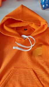 ฤดูใบไม้ร่วง/ฤดูหนาวคุณภาพสูงเฮฟวี่เวทป้องกันการหดตัวเสื้อฮู้ดขนาดใหญ่ผู้ชายเปล่าพร้อมกระเป๋า 2 ด้าน - Product Image 3