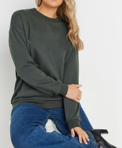 Offre Spéciale vente en gros personnalisé femmes polaire couleur unie respirant Fitness porter sweat-shirt manches longues confortable - Product Image 5