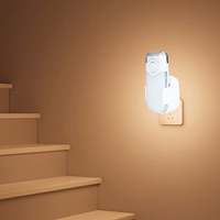 Lampe d'urgence 3-en-1 pour panne de courant, lumière LED à allumage/extinction automatique, lampe torche portative avec base de charge